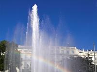 Hochstrahlbrunnen am Schwarzenbergplatz